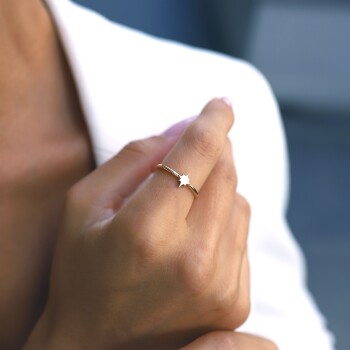 Mini Kutup Yıldızı Yüzük - Cemart