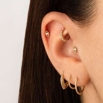 Mini Mekik Tragus Piercing - 2