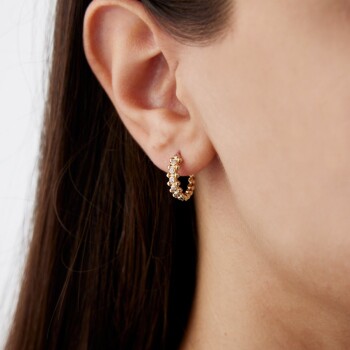 Mini Ok Küpe - Alen