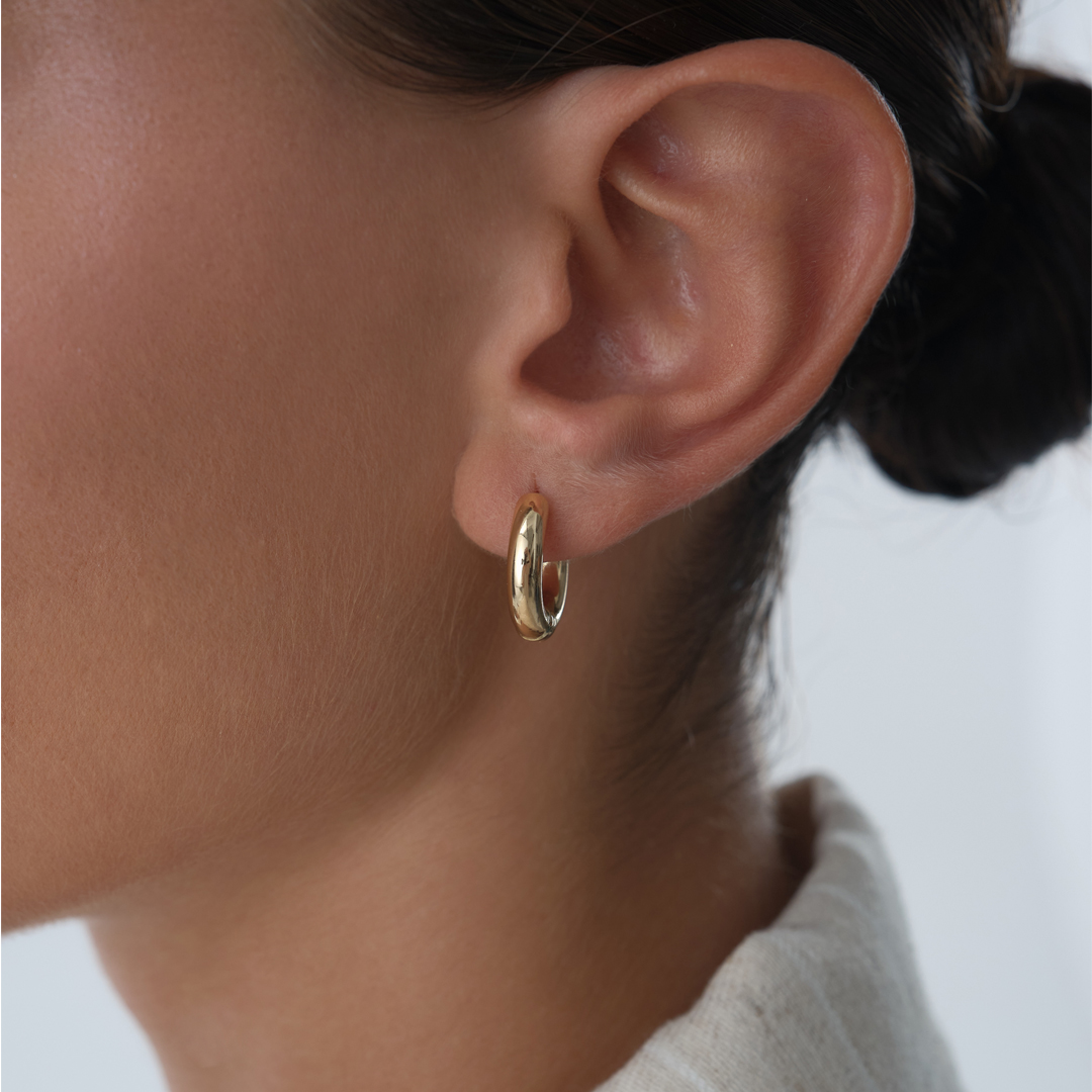 Mini Pure Circle Küpe - 2