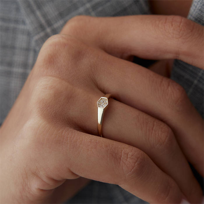 Mini Spark Yüzük - Rayna