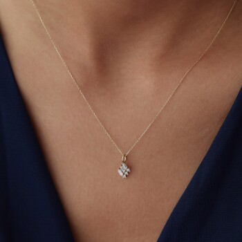 Mini Üçlü Baget Kolye - Alen (1)