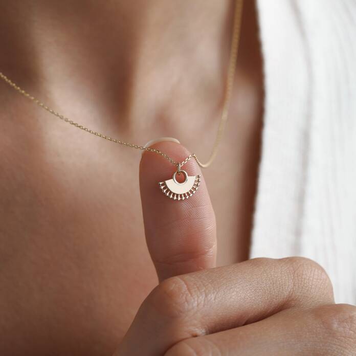 Mini Yelpaze Kolye - 2