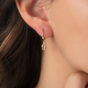 Minimal Deniz Kabuğu Küpe - CNR