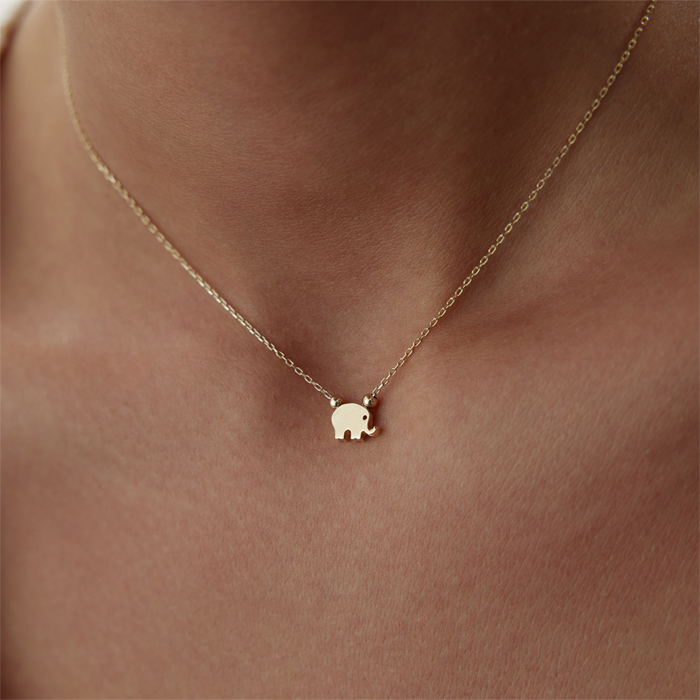 Minimal Fil Kolye - Ali Altınbas