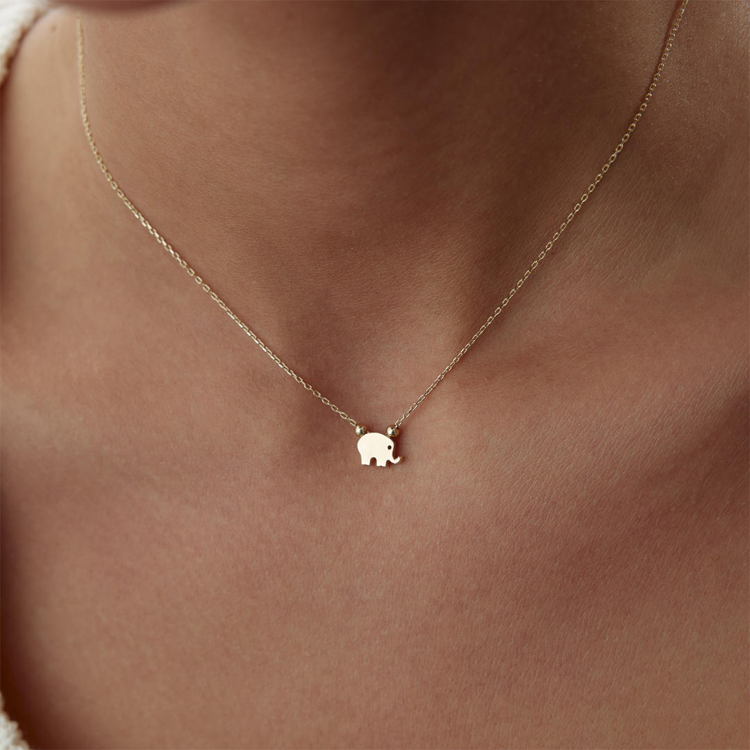 Minimal Fil Kolye - 2