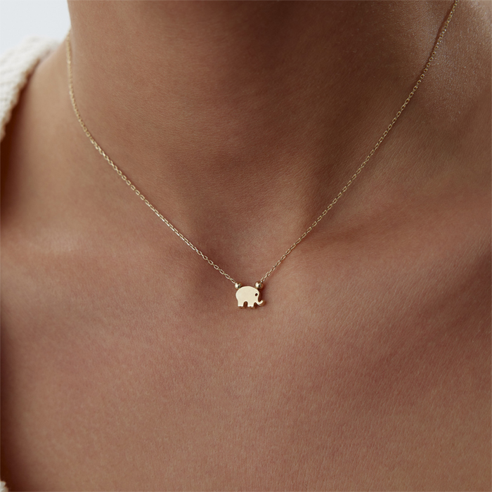 Minimal Fil Kolye - 3