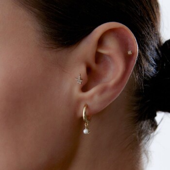 Mirvari Sallantılı Küpe - Rayna