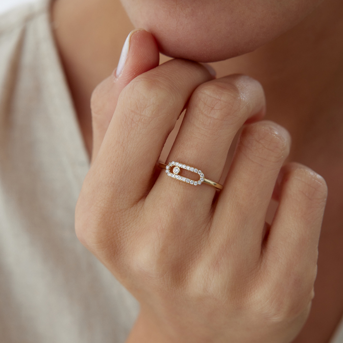 Mono Move Stone Yüzük - Rayna