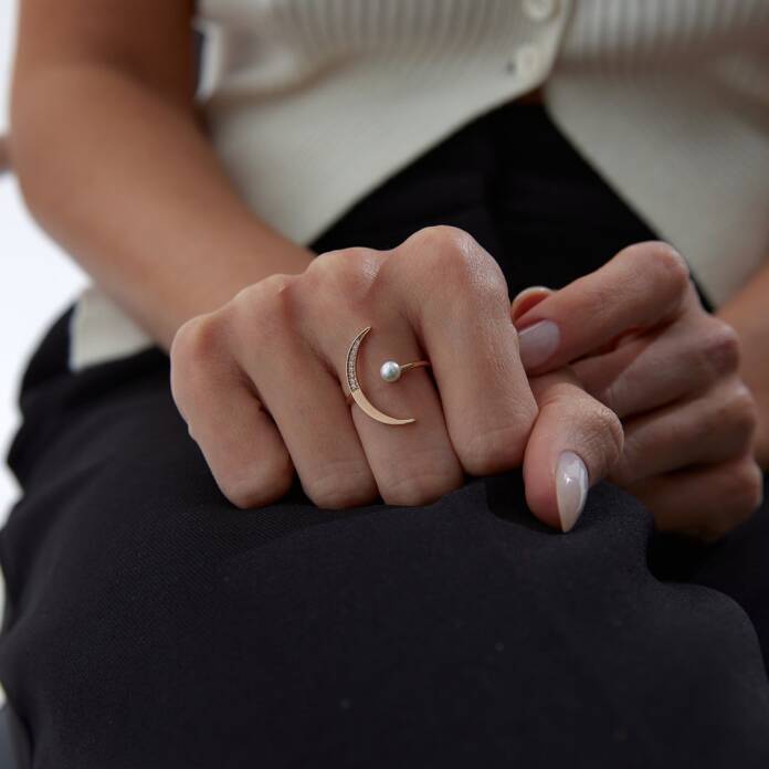 Moon İnci Yüzük - 2