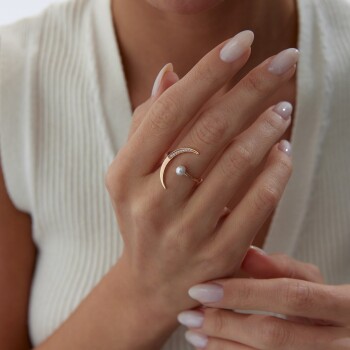 Moon İnci Yüzük - Gökhan Bera