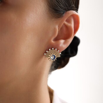 Moon Semilla Küpe - RİTİM