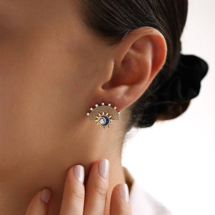 Moon Semilla Küpe - 2