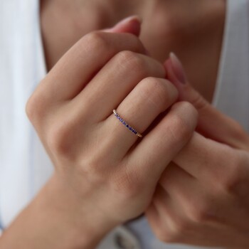 Mor Fion Yüzük - RİTİM