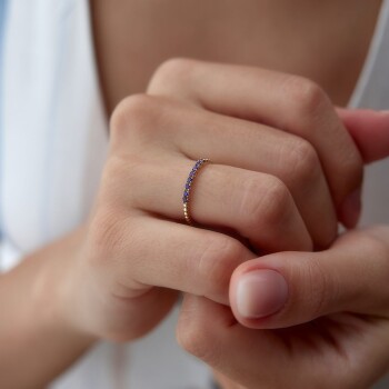 Mor Fion Yüzük - RİTİM (1)