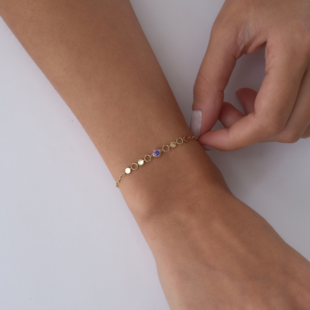 Mor Işıltı Bileklik - 2