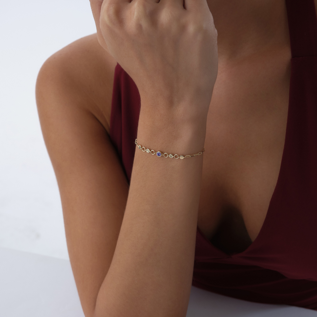 Mor Işıltı Bileklik - 3