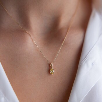 Nancy Renkli Taşlı Kolye - Rayna (1)