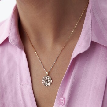 Nazar Duası Kolye - Özçelik (1)