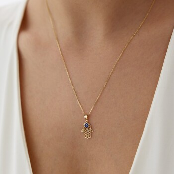 Nazar Fatmanın Eli Kolye - Özçelik