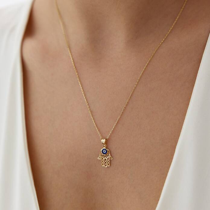 Nazar Fatmanın Eli Kolye - 1