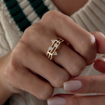 No Way Kafes Şövalye Yüzük - Rayna