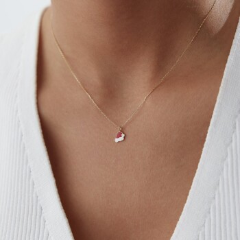 Noel Şapkası Kolye - Alen