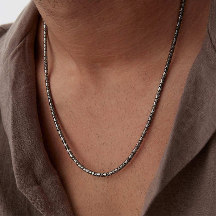 Noir Erkek Zincir - Dilmener