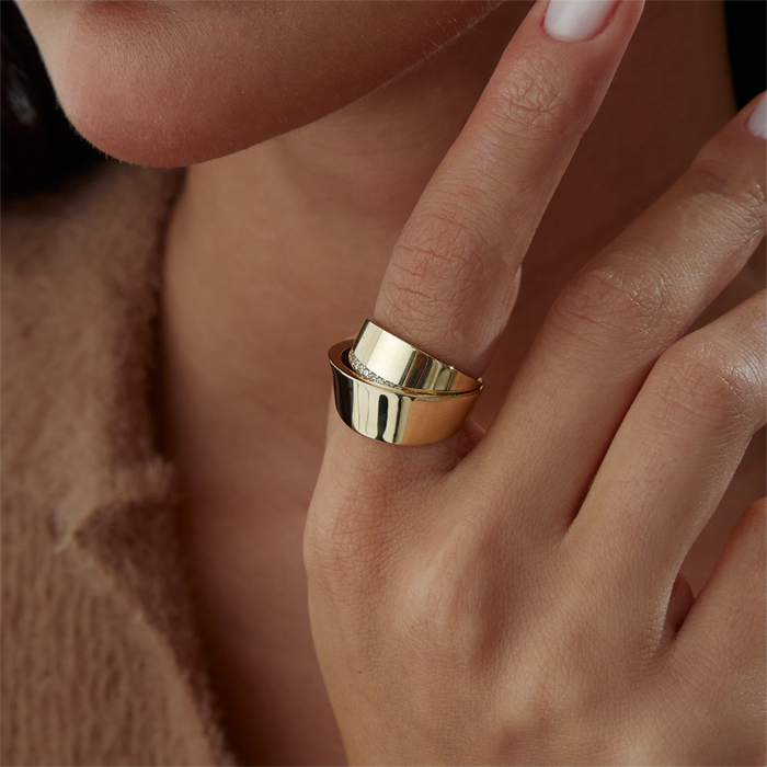 Nora Stone Bold Yüzük - Mazi