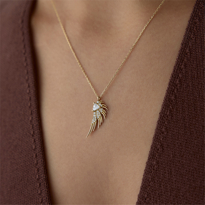 Noyra Taşlı Kolye - Alen (1)