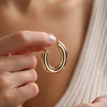 O Kanca Vidalı Küpe - Dilmener (1)