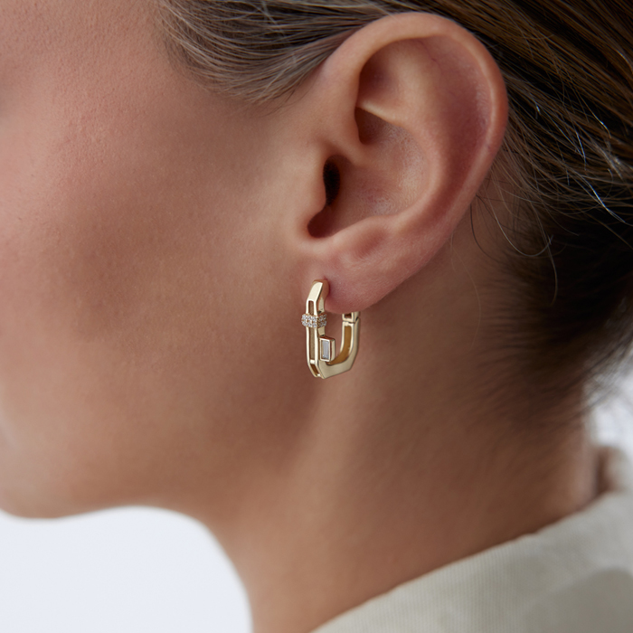 Oblong Ataç Küpe - 2