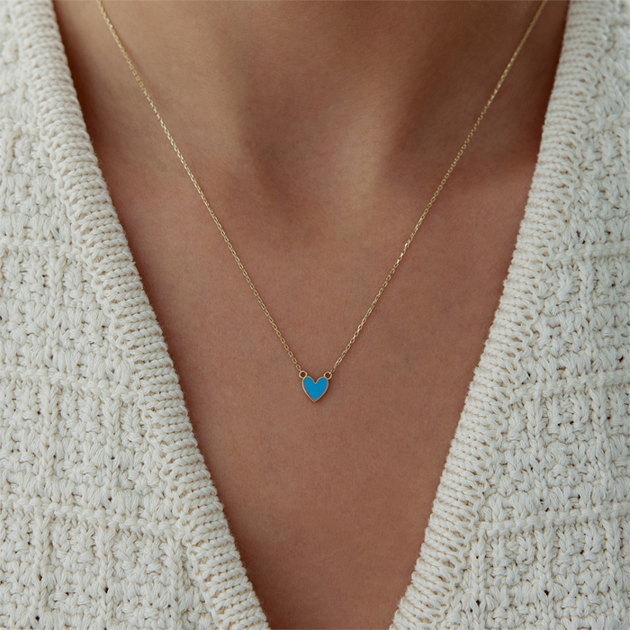 Ocean Heart Kolye - Mazal