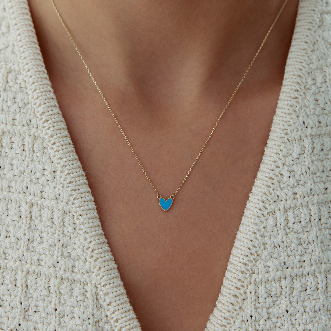 Ocean Heart Kolye - 1