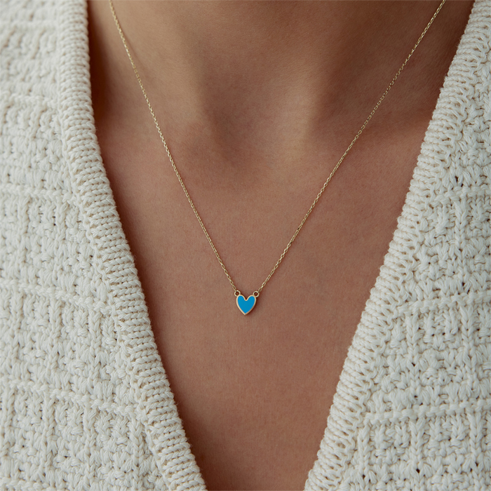 Ocean Heart Kolye - Mazal (1)