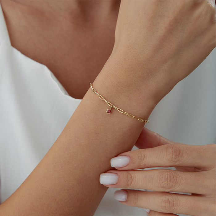 Oğlak Burcu Gamet Ataç Bileklik - Simoro