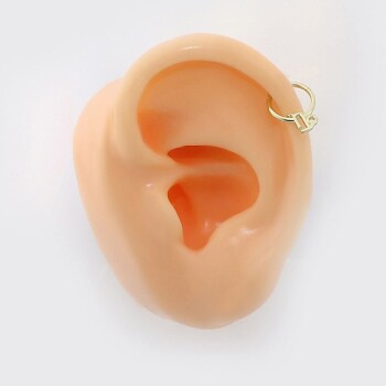Oğlak Burcu Halka Helix Piercing - Dianora (1)