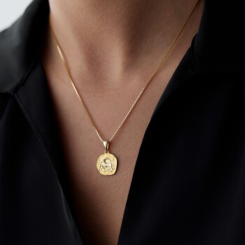 Oğlak Burcu Plaka Kolye - Koçak