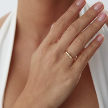 Oil Stripe Yüzük - Nüans (1)