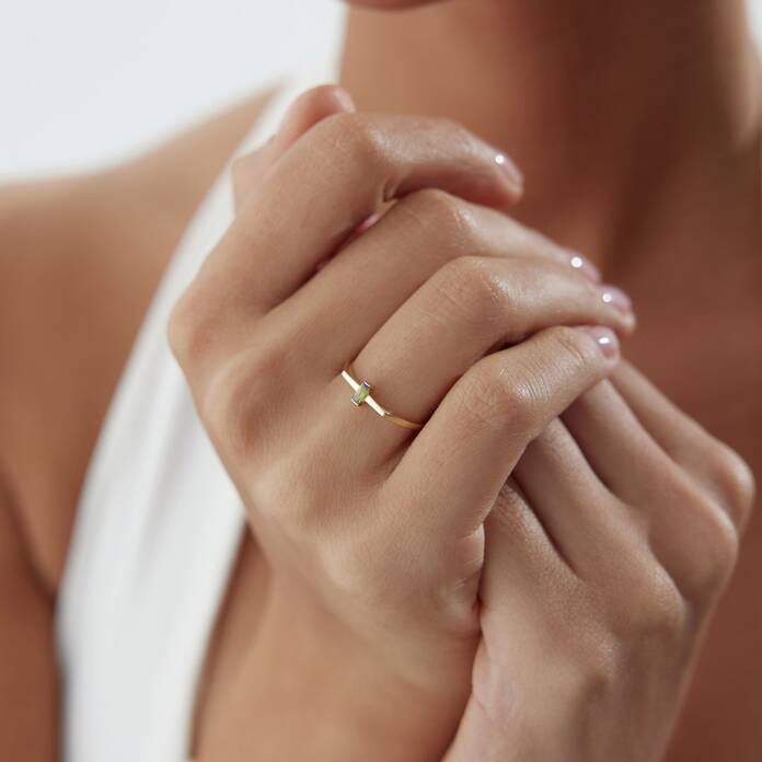 Oil Stripe Yüzük - 1