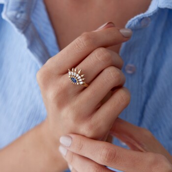 Ok Kirpik Yüzük - 1