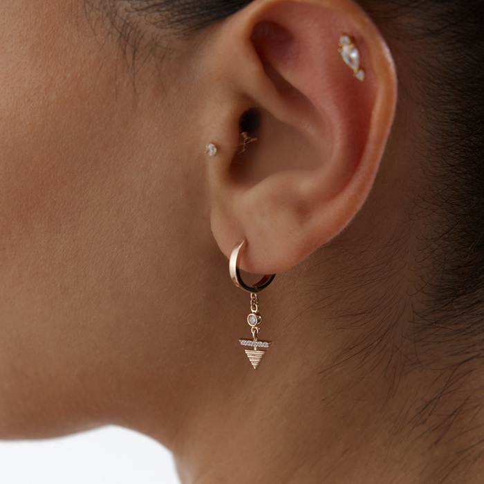 Ok Sallantılı Küpe - Alen (1)