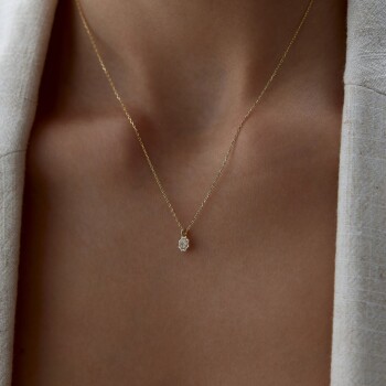 Oktagon Multi Stone Kolye - 3