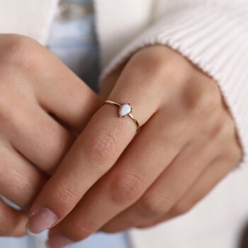 Opal Damla Yüzük - Rayna