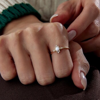 Opal Ece Yüzük - Rayna