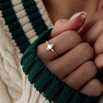 Opal Ece Yüzük - Rayna (1)