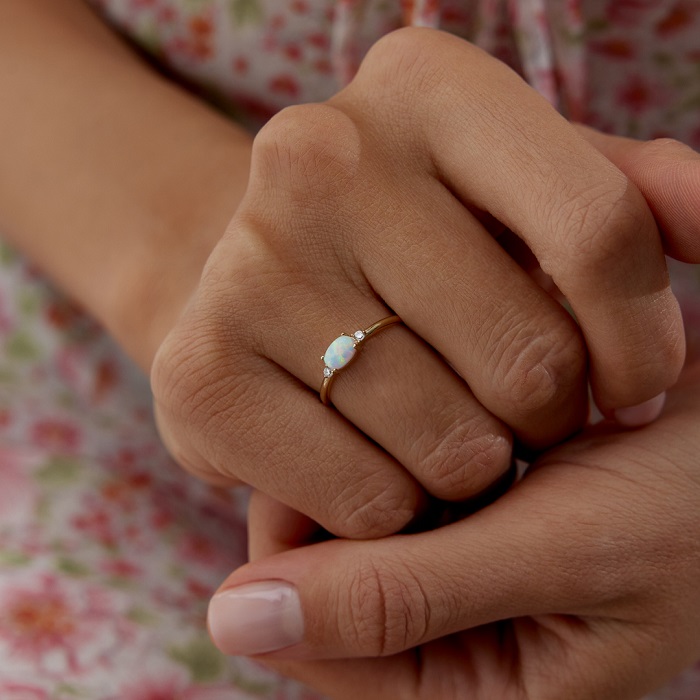 Opal Shadow Yüzük - Cemart