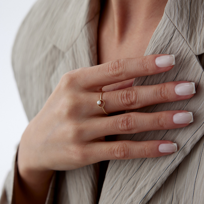 Orbit İnci Yüzük - Rayna (1)