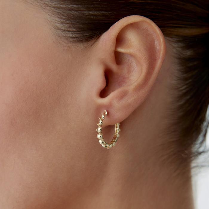 Orbit Kıvrım Küpe - Rayna