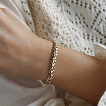 Örgü Gurmet Bileklik - Nüans